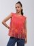 Coral Bluebell Flower Top