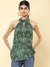 Green Prim Flower Top