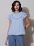 Powder Blue Isabelle Top