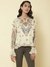 Ecru Vierra Peasant Top
