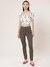 Blue Fashion Flair Floral Crop Top