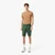 Slim Fit Stretch Cotton Shorts