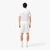 Sport Tennis Shorts In Solid Diamond Weave Taffeta