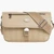 Small Monogram Leather Flap Satchel