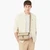 Small Monogram Leather Flap Satchel