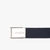 Engraved Buckle Woven Fabric Belt