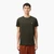 Essential Cotton Pima Tee With Crew Neck