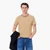 Stretch Piqué Stripe Collar T-Shirt