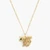 Brushed Pegasus Pendant Necklace