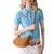 Liv Suede Convertible Shoulder Bag