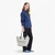 ESSENTIAL TOILE SHOULDER BAG ECRU