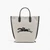 ESSENTIAL TOILE TOP HANDLE BAG ECRU
