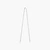 LONGSTRAP SHOULDER STRAP SILVER