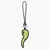 PORTE-CLES PIPE KEY RING GREEN LIGHT