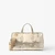 Bedford Travel Extra-Large Metallic Crocodile Embossed Leather Weekender Bag