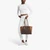Taryn Large Signature Logo And Leather Tote Bag