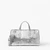 Bedford Travel Extra-Large Metallic Crocodile Embossed Leather Weekender Bag