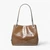 Kensington Large Crocodile Embossed Leather Tote Bag