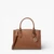 BECCA MEDIUM SAFFIANO LEATHER SATCHEL