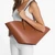 Isa Large Leather Tote Bag