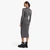 Metallic Knit Mock Neck Dress
