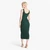 Ribbed Stretch Knit Zip Dress