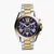 Oversized Bradshaw Two-Tone Watch
