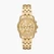 Mini Bryant Pavé Gold-Tone Watch