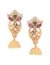The Nila Gold Plated Ethnic Jhumkas