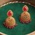 The Nila Gold Plated Ruby Drop Jhumkas