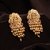 The Nila Gold Plated Ethnic Top Earings