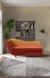 Viva Storage LHS Chaise Lounger Rusty Cider Orange Colour