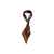 Leather Hang Tag Printed Silk Bandana