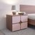 Kruger Bedside Table - Leon Teak (DIY)