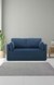 NEUDOT Max Fabric Pull-Out Sofa Cum Bed for Living Room | 2 Seater Sofa Bed for Drawing Room & Bedroom | Diwan | Cobalt Blue Color