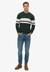 COTTON STRIPE CABLE JUMPER