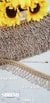 Pearl Matt Hanging Scalloped Lace
