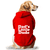 Pawsindia Dog & Cat Hoodie - Dad's Little Dude (Red)