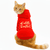 Pawsindia Dog & Cat Hoodie - Cuddle Weather (Red)