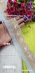 Mj-820 Grey Handmade Zardosi Organza Lace