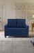 neudot Saya Sofa for Living Room |2 Persons Sofa|Premium Fabric with Cushioned Armrest | Solid Wood Frame|2 Seater in Saya Blue Color
