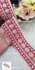 Red-Rani Multi-Layered Organza Lace