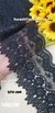 Mystic Bloom Dual Scallop Lace – Black - SFH-296