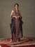 Violet Blue & Beige Judy Suit Set
