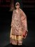 Beige  Pink Kalamkari Suit Set