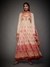 Ecru & Punch Pink Emily Anarkali Suit