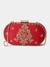 Red Koshi Clutch