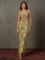Light Teal & Sand Dahlia Dress