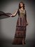 Black & Multi Rabari Long Dress