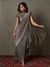 Black & Grey Shivalika Pre-Draped Saree
